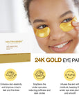 24 Karat Gold Collagen Eye Patch For Anti-Wrinkles | 5 Pairs