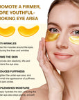 24 Karat Gold Collagen Eye Patch For Anti-Wrinkles | 5 Pairs