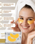 24 Karat Gold Collagen Eye Patch For Anti-Wrinkles | 5 Pairs