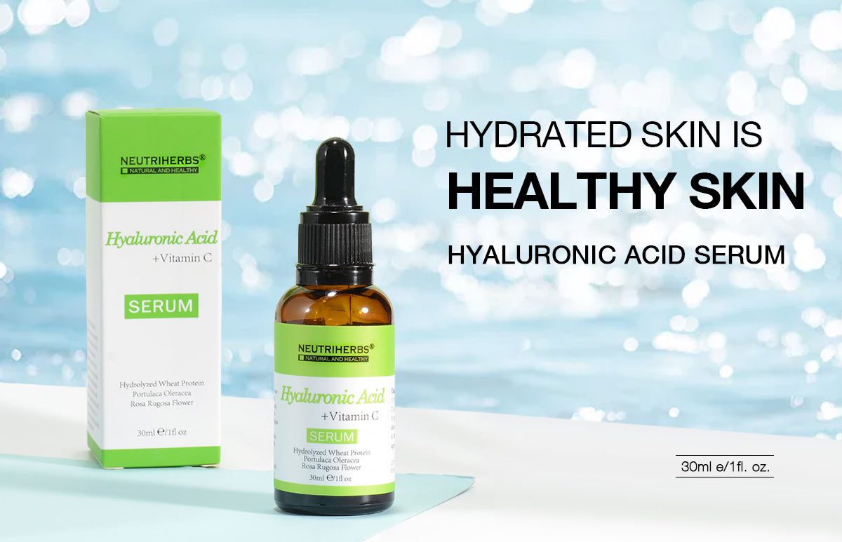 hyaluronic acid serum is for hydrated skin