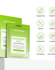 Facial Sheet Mask Hyaluronic Acid Mask 4PCS