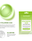 Facial Sheet Mask Hyaluronic Acid Mask 4PCS