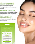 Facial Sheet Mask Hyaluronic Acid Mask 4PCS