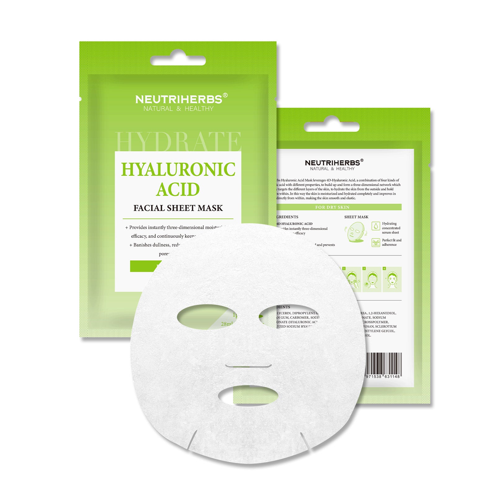 Best Facial Sheet Mask Set For Improving & Soothing Skin – Neutriherbs