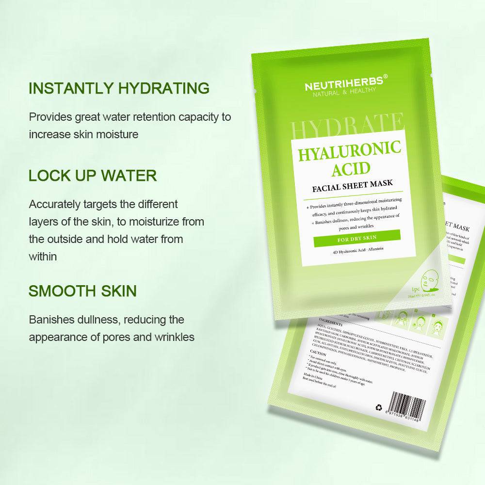 hyaluronic acid sheet mask