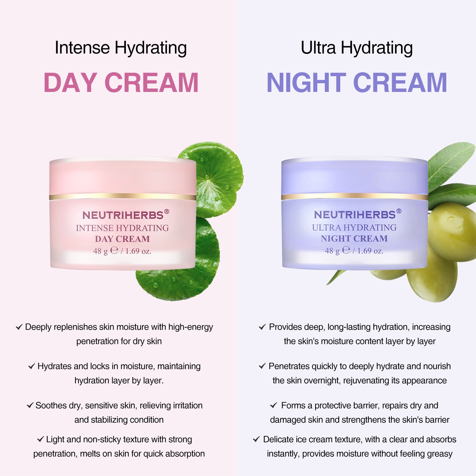 Hydrating Day & Night Cream Set – Neutriherbs