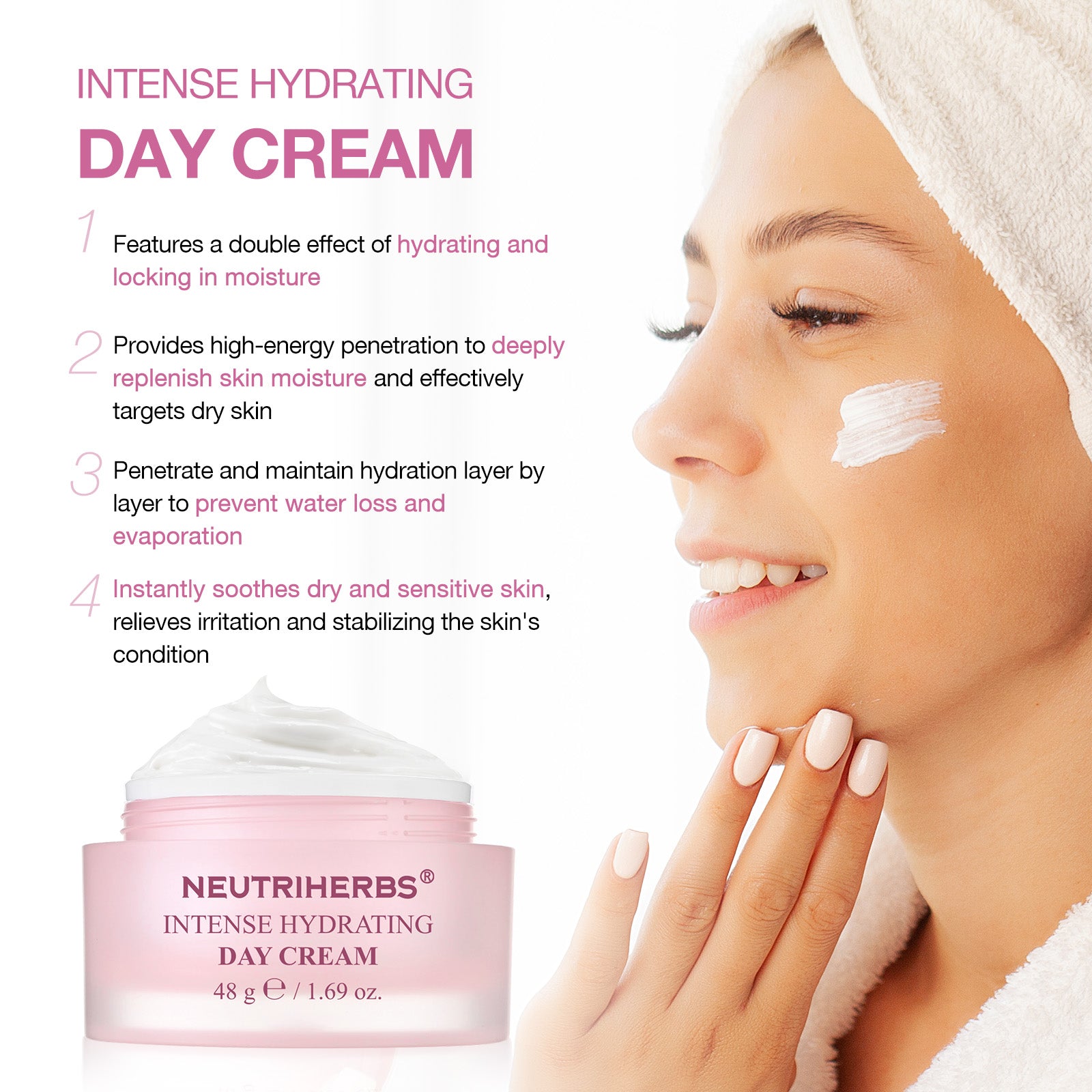 The Best Intense Hydrating Day Cream For Skin Soothing And Calming