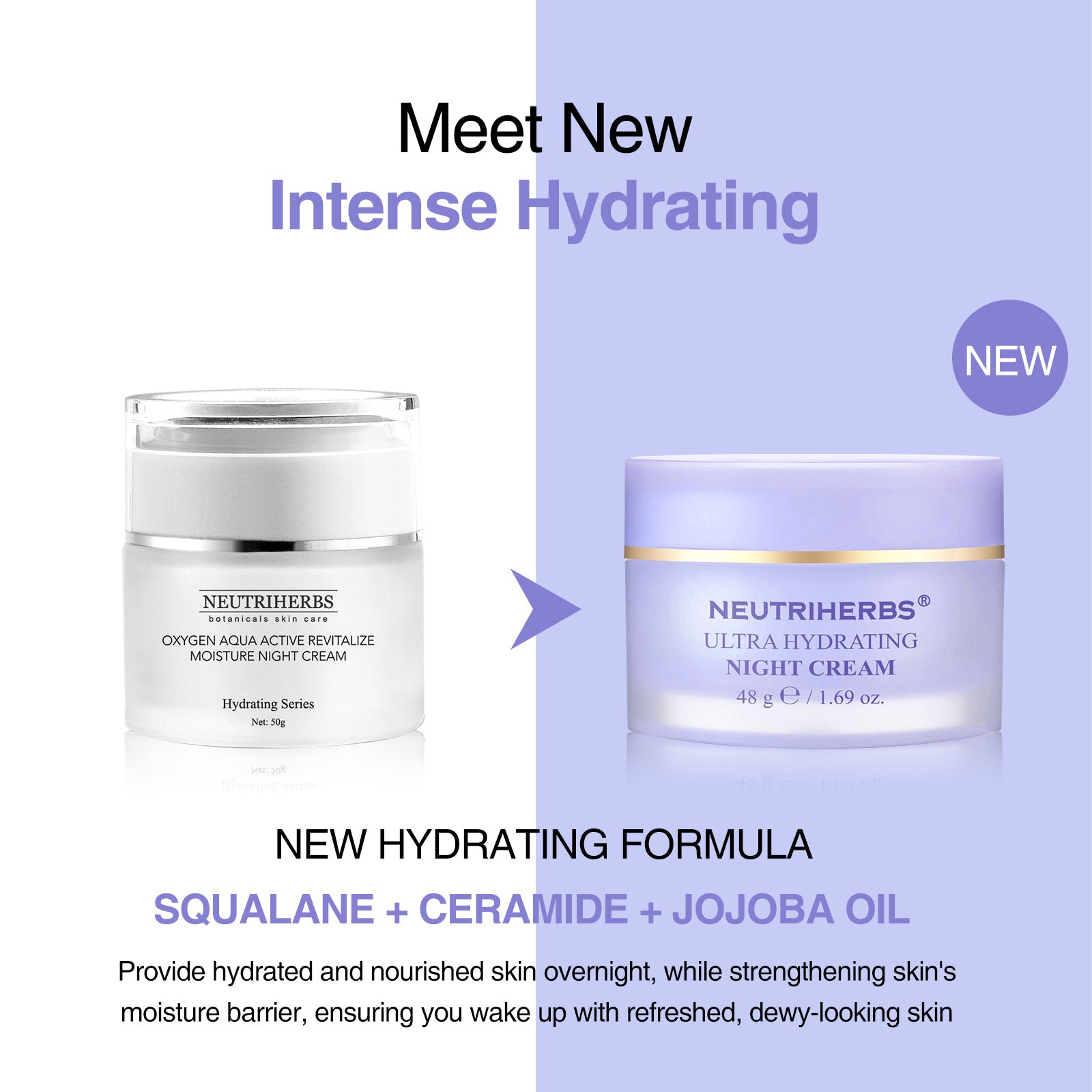 Meet New
Intense Hydrating