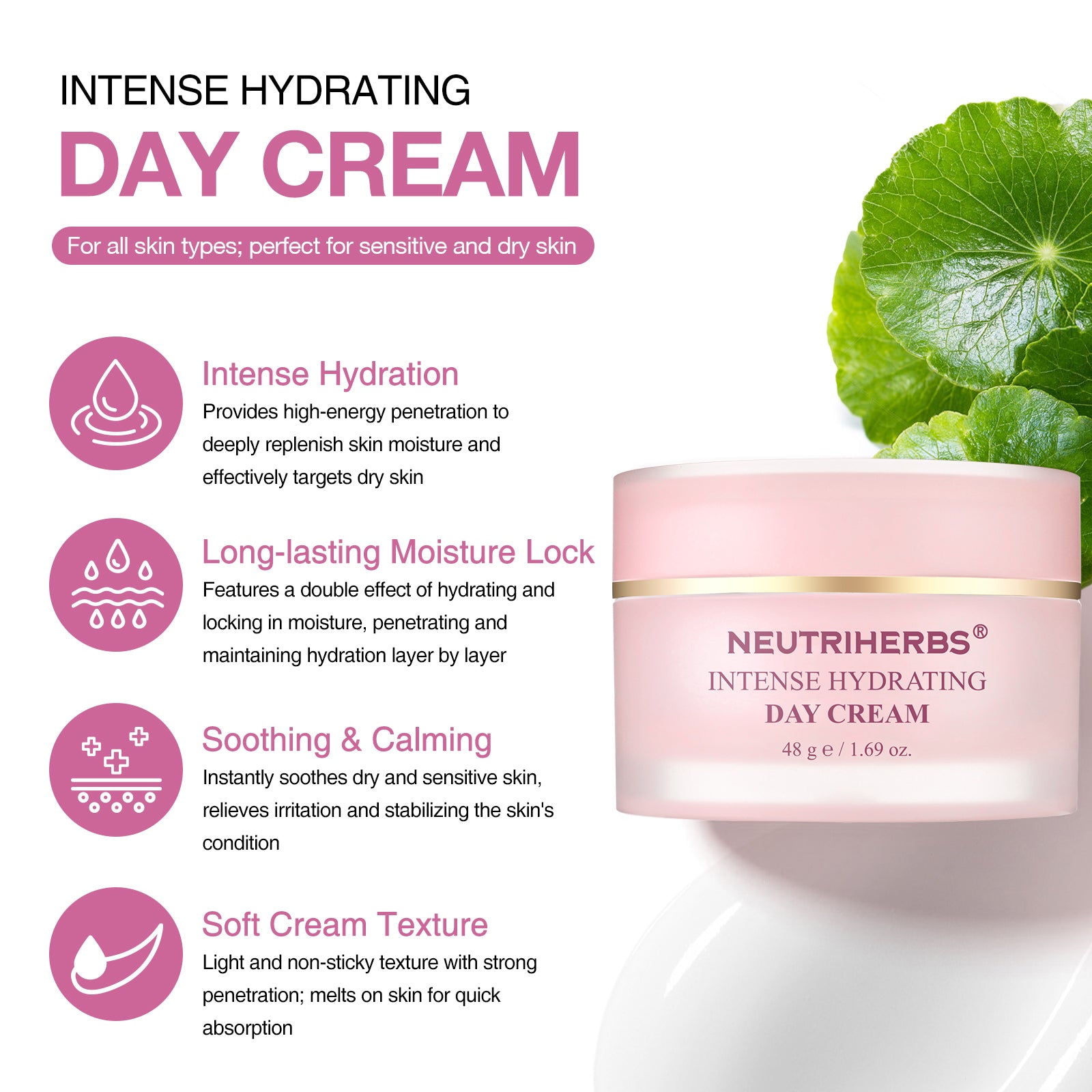 The Best Intense Hydrating Day Cream For Skin Soothing And Calming