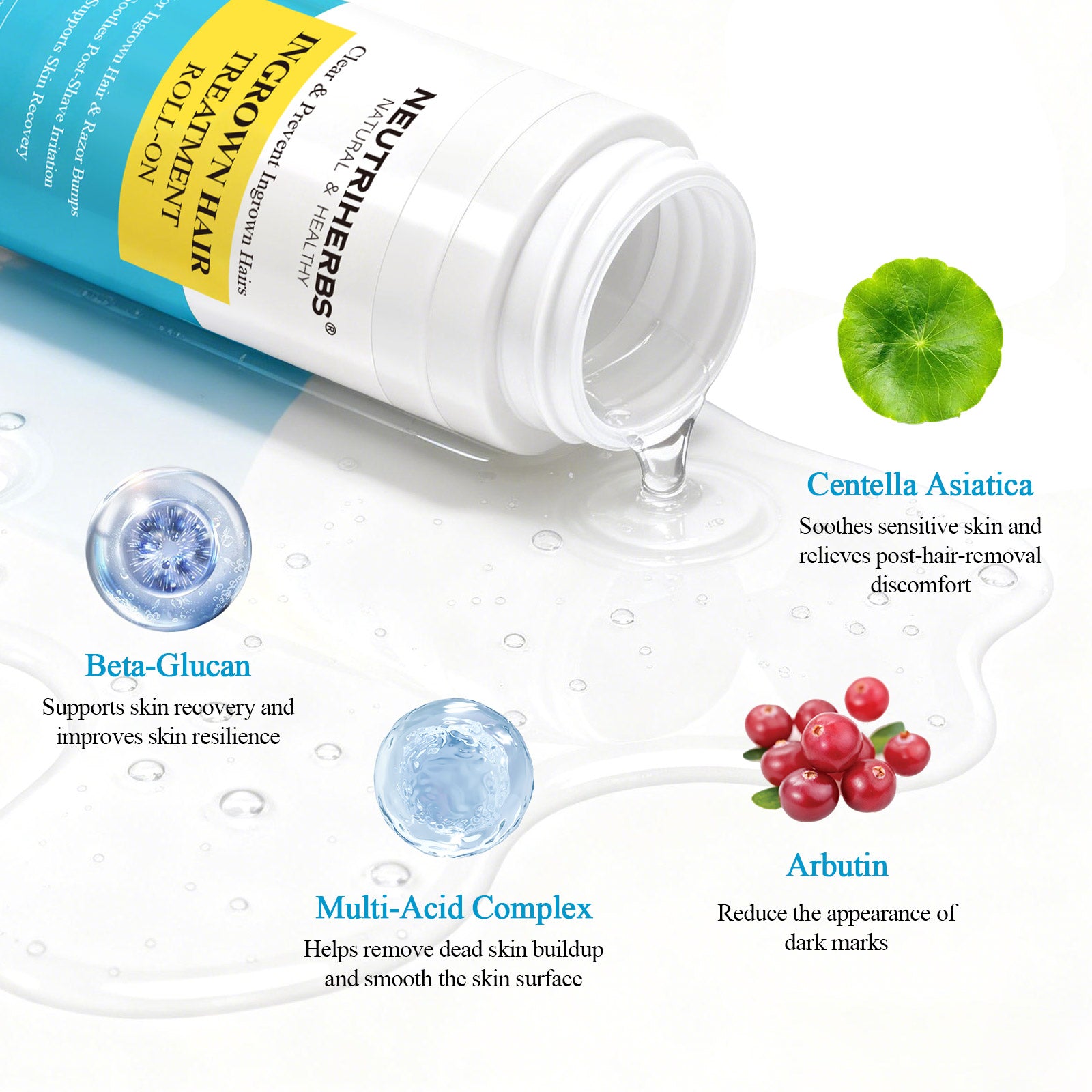 Clear &amp; Prevent Ingrown Hairs Ingrown Hair Treatment Roll-On