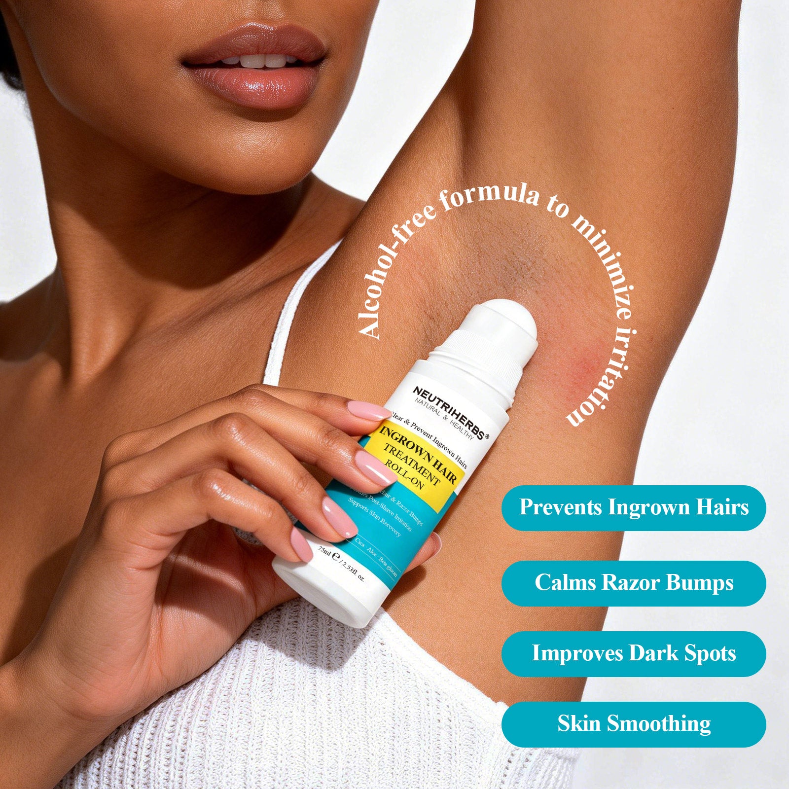 Clear &amp; Prevent Ingrown Hairs Ingrown Hair Treatment Roll-On