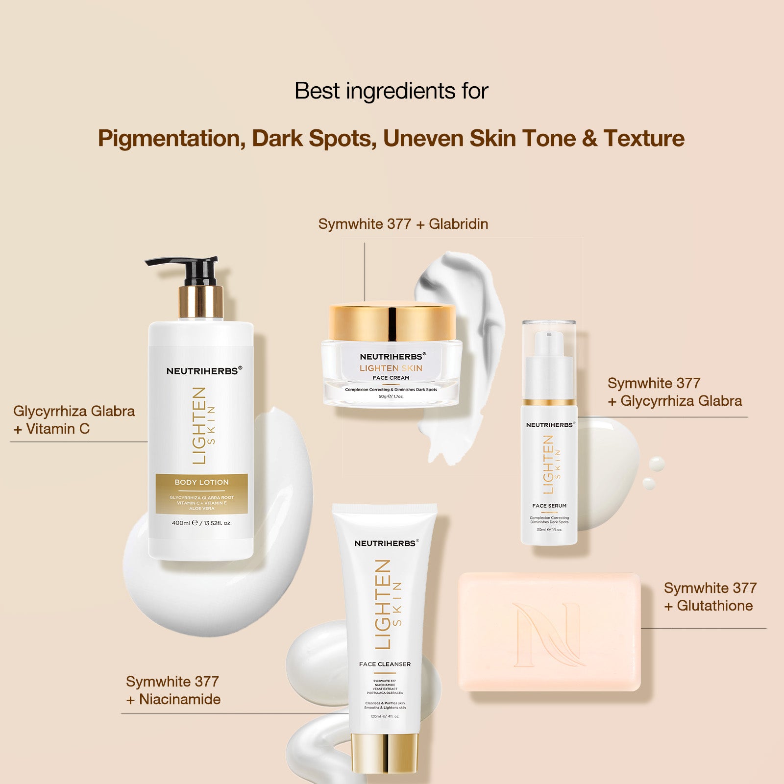 Skin Lightening Ultimate Set For Uneven Skin