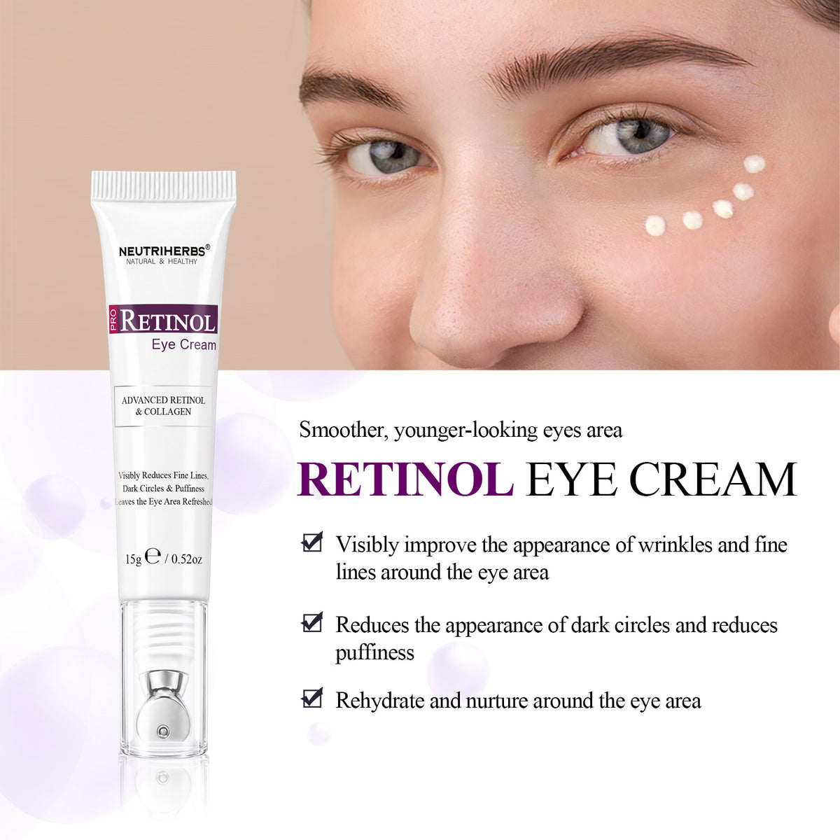 Pro Retinol Eye Cream Help Rapid Wrinkle Repair