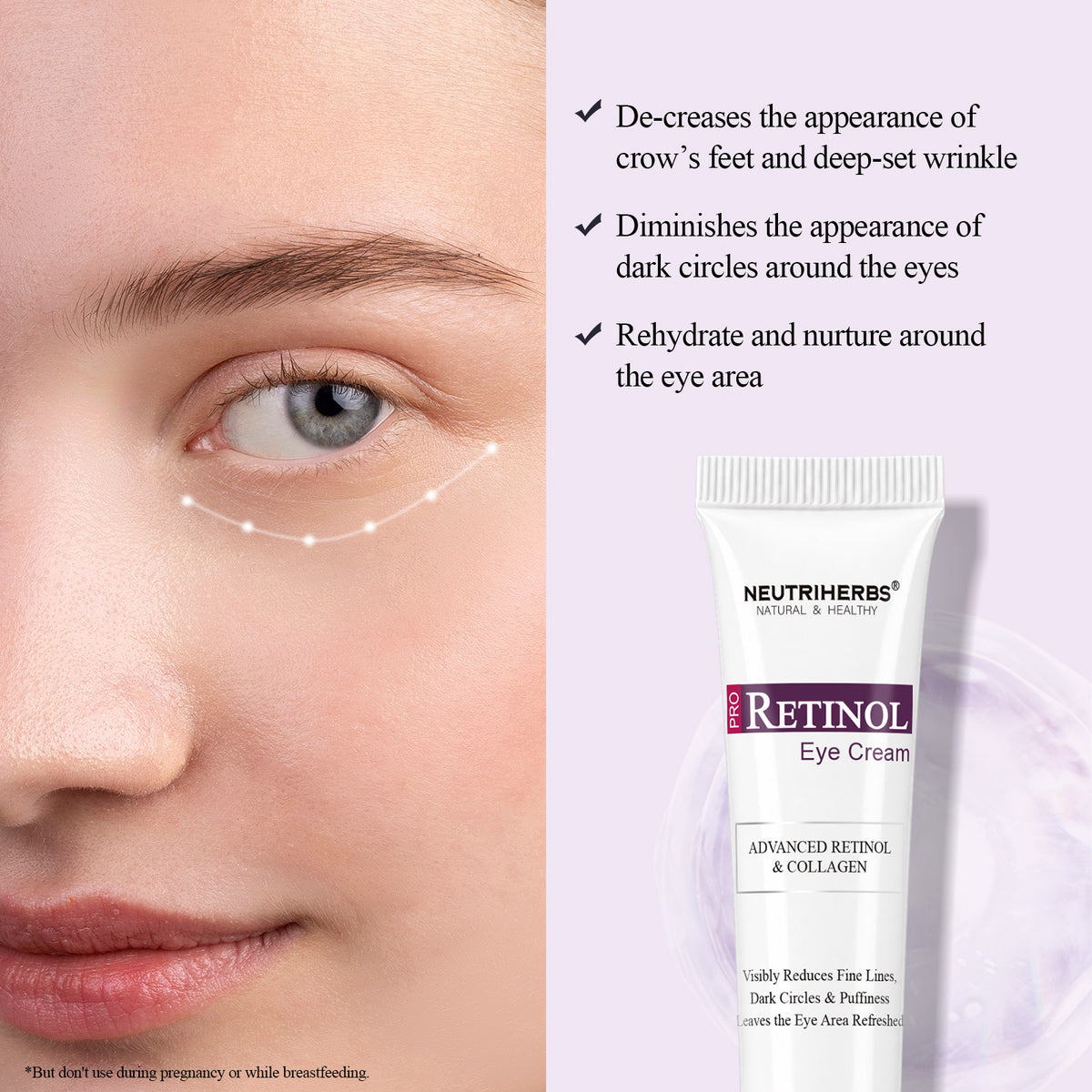 Pro Retinol Eye Cream Help Rapid Wrinkle Repair
