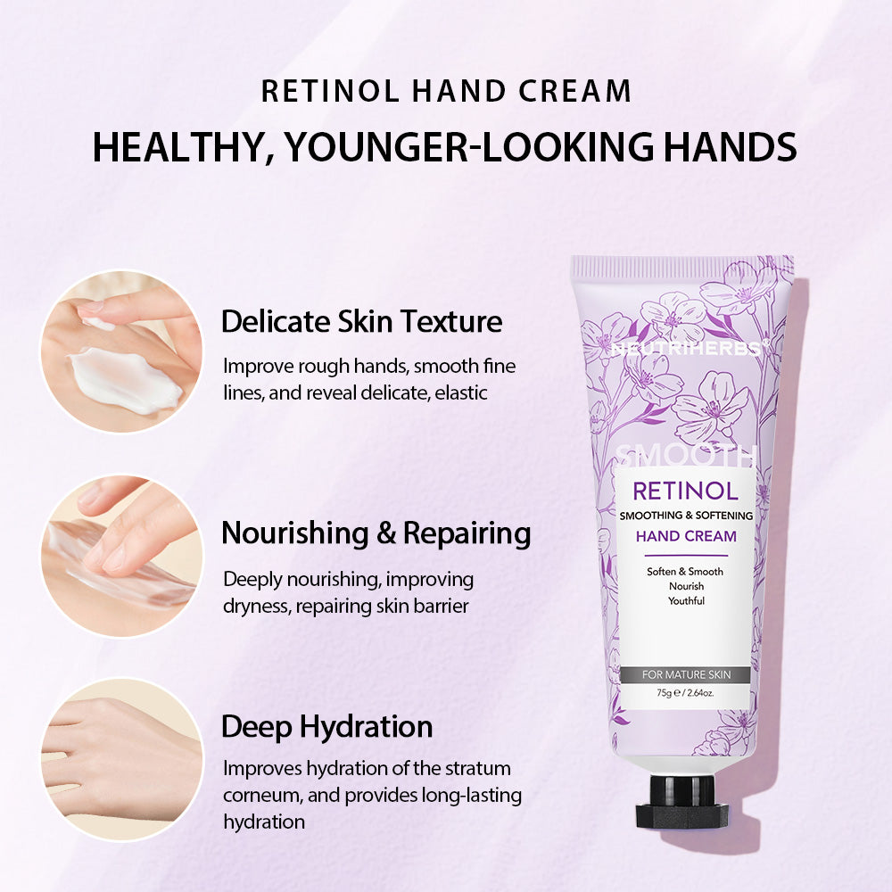 Retinol Anti-Aging Hand Cream With Green Bamboo Scent