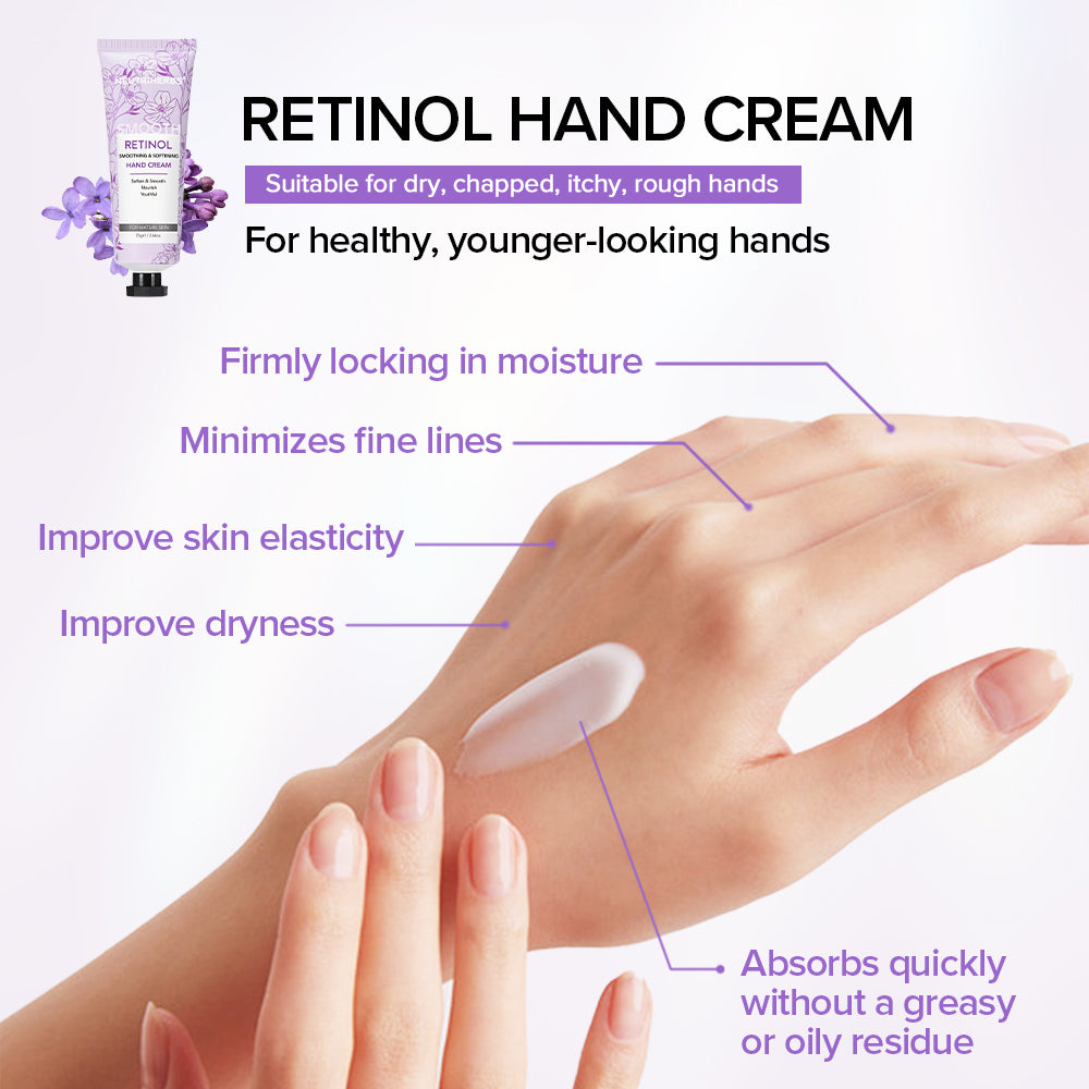 Retinol Anti-Aging Hand Cream With Green Bamboo Scent