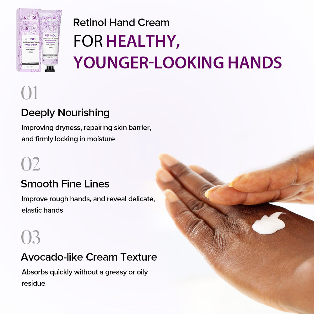 Retinol Anti-Aging Hand Cream With Green Bamboo Scent