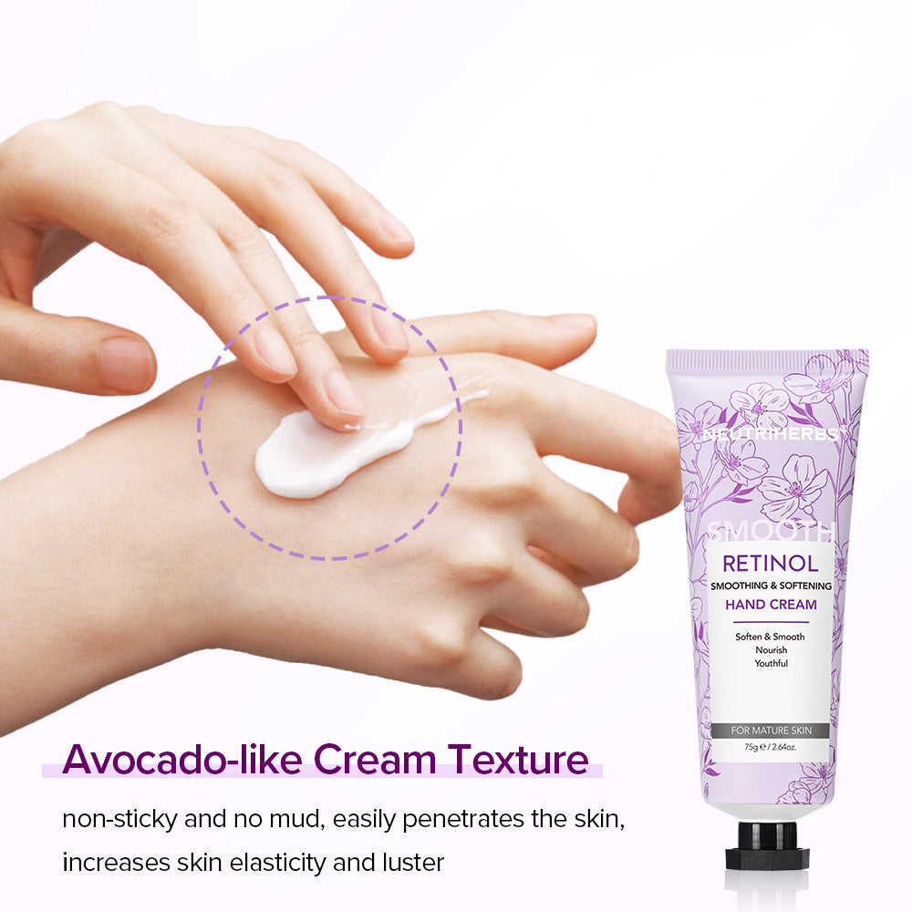 Retinol Anti-Aging Hand Cream With Green Bamboo Scent