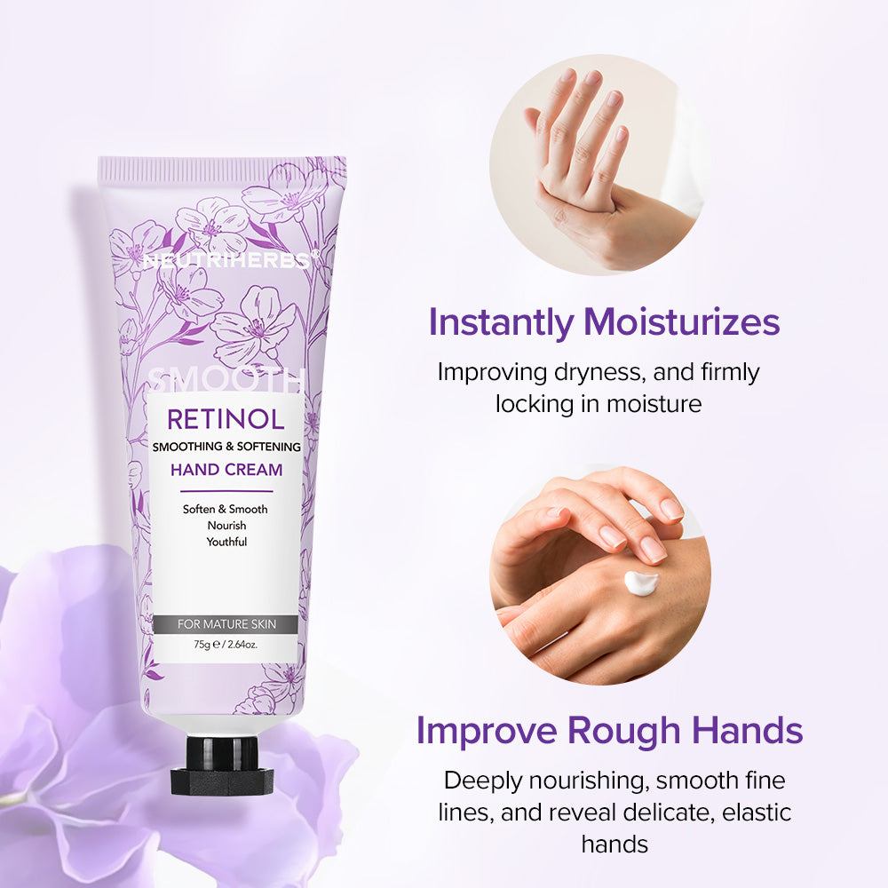 Retinol Anti-Aging Hand Cream With Green Bamboo Scent