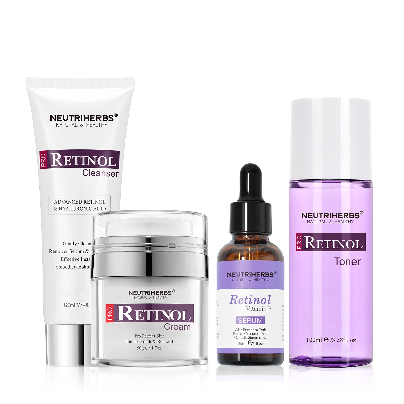 Daily Anti-Aging Skincare Routine Set