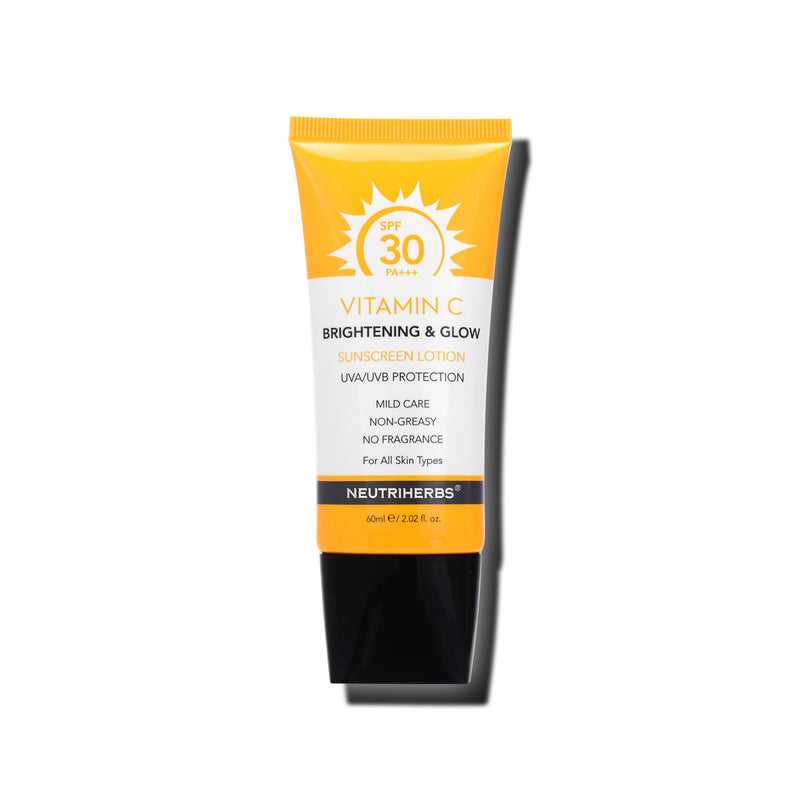 Neutriherbs Vitamin C Sunscreen Lotion SPF30 for daily hybrid sunscreen positioning