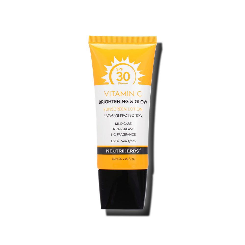 Neutriherbs Vitamin C Sunscreen Lotion SPF30 for daily-use bridge positioning