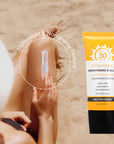 Summer Glow Trio | SPF Sunscreen + Vitamin C Glow Set
