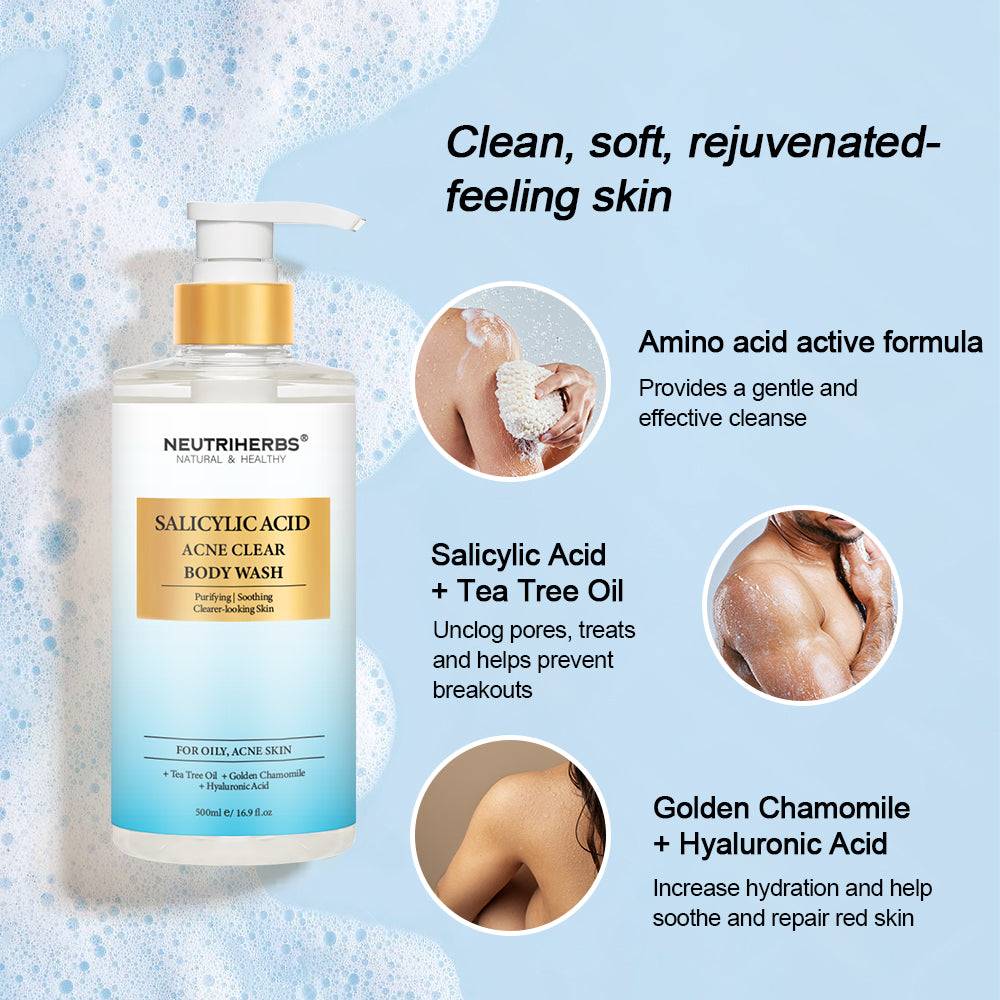 Acne Clear Salicylic Acid Body Wash