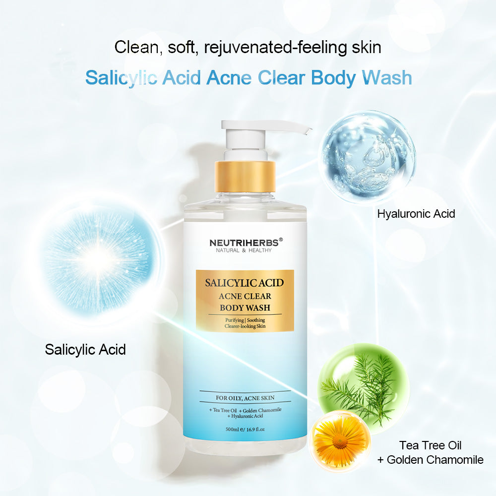Acne Clear Salicylic Acid Body Wash