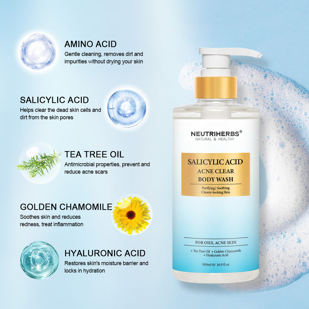 Acne Clear Salicylic Acid Body Wash
