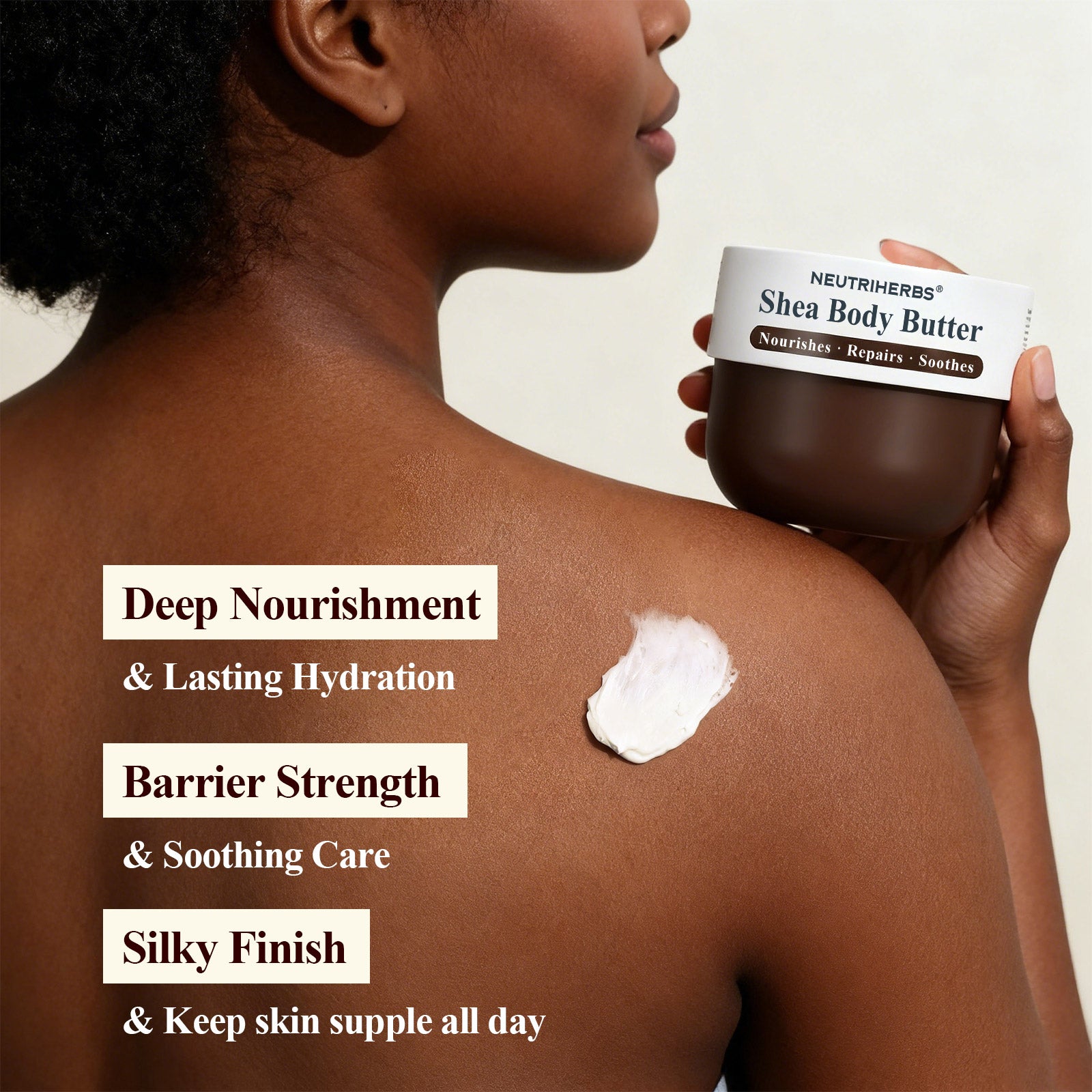 Shea Body Butter For Deep Hydration &amp; Skin Repair