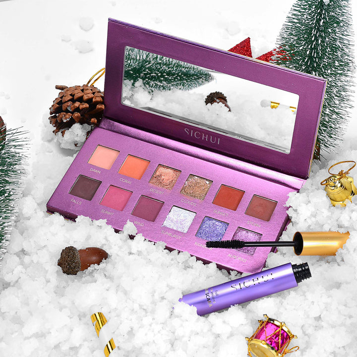 Eye shadow tray and Mascara
