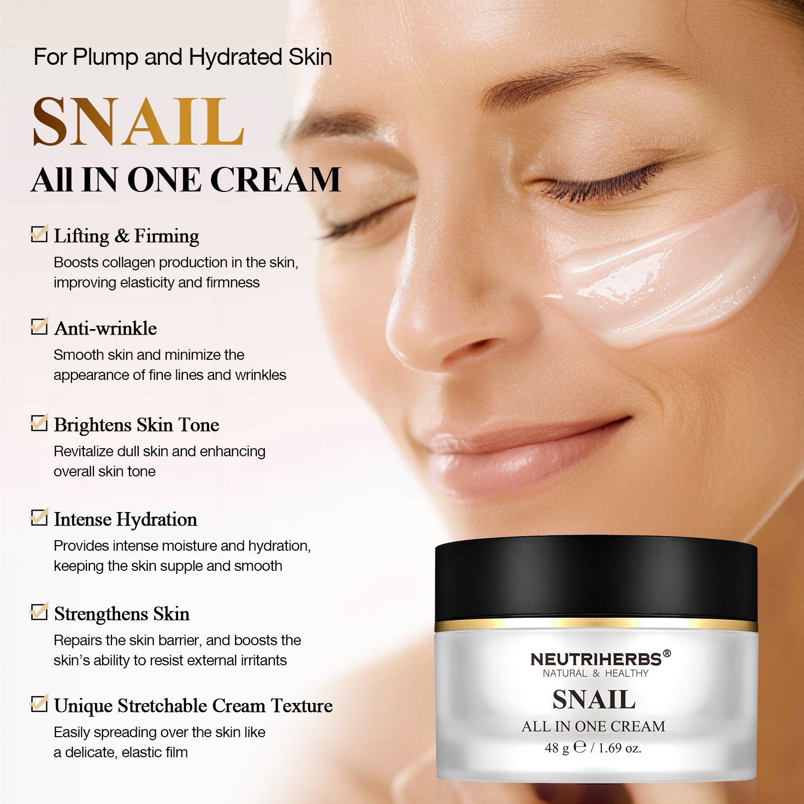 The Best All In One Snail Mucin Cream For Anti-Aging And