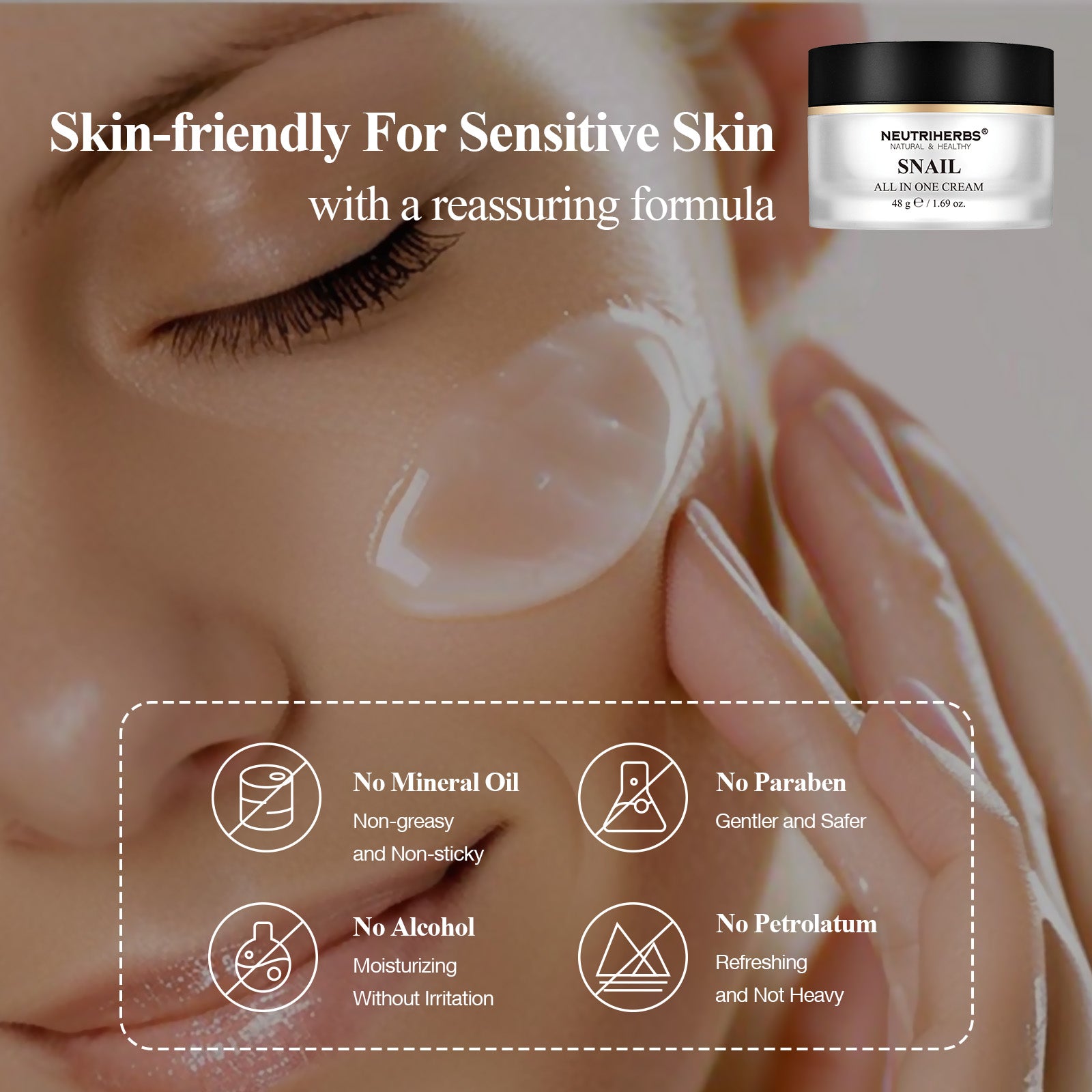 NKB N-1 CREAM 20g 38,000円 The Best All In One Snail Mucin Cream For Anti-Aging And