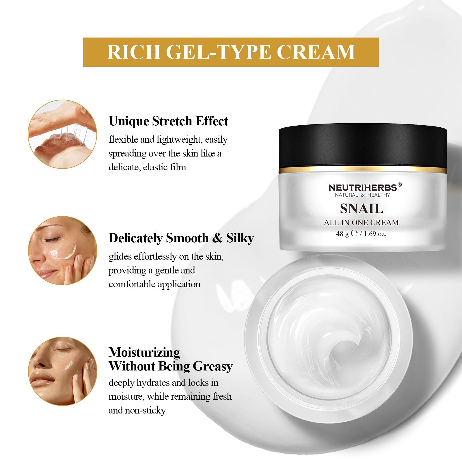 The Best All In One Snail Mucin Cream For Anti-Aging And Skin Repair