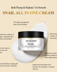 The Best All In One Snail Mucin Cream For Anti-Aging And Skin Repair