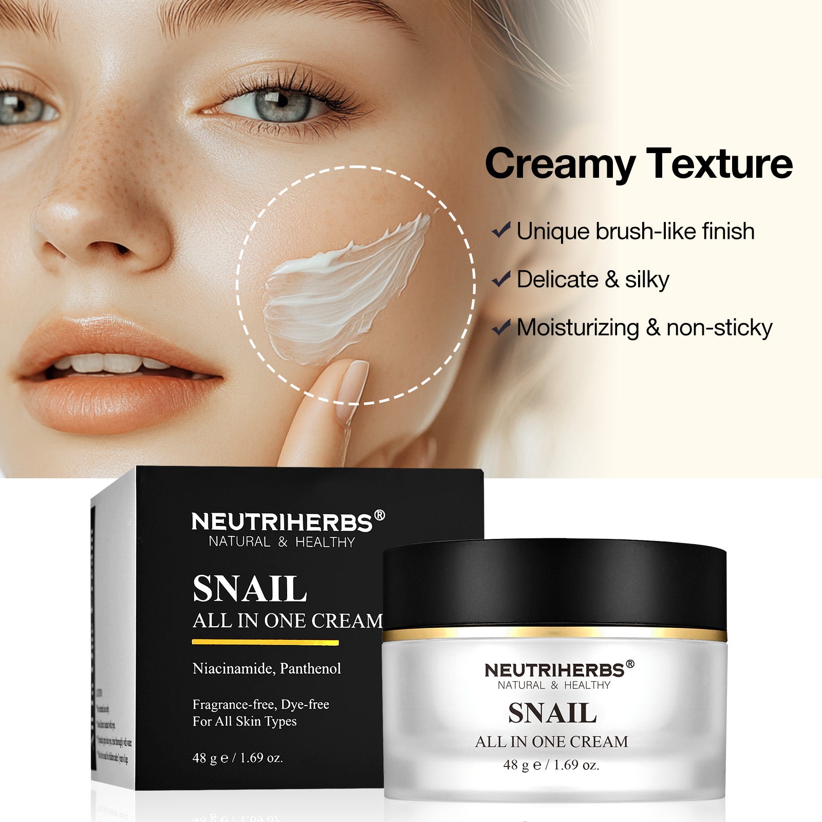 The Best All In One Snail Mucin Cream For Anti-Aging And Skin Repair