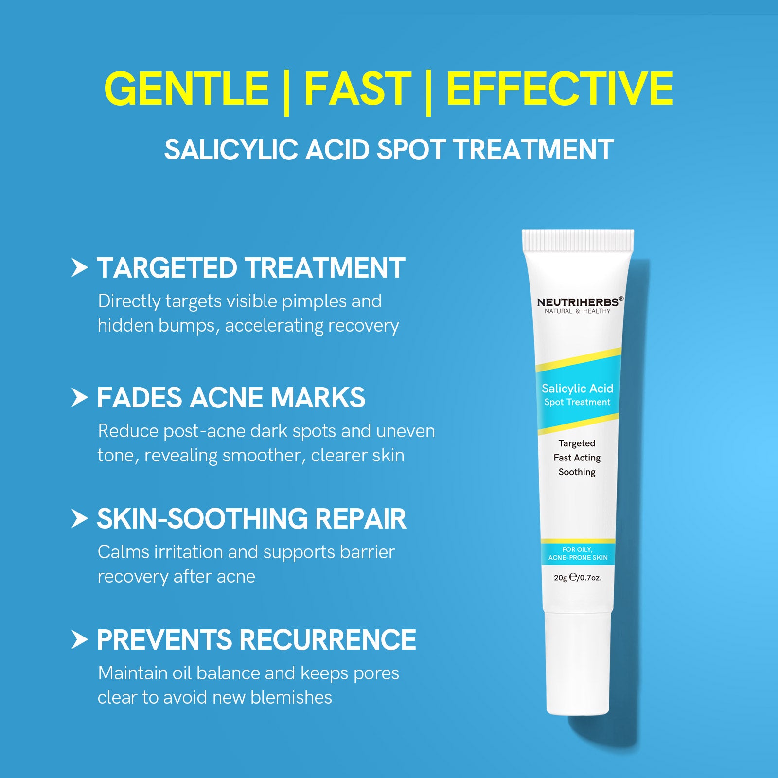 Salicylic Acid Spot Treatment for Acne &amp; Blemishes