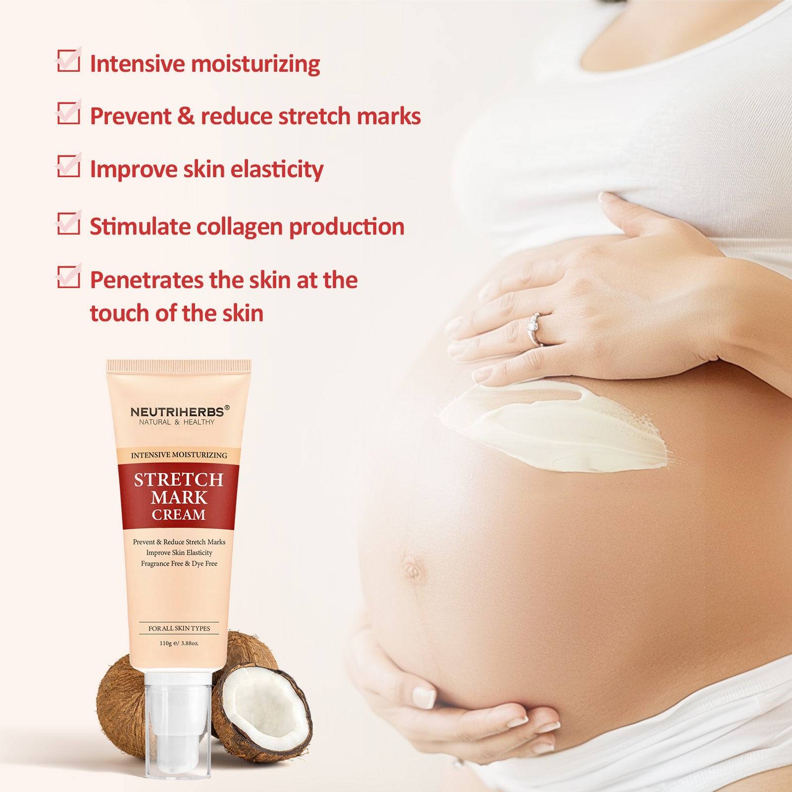 Body Stretch Mark Cream For A Smoother and Resilient Skin