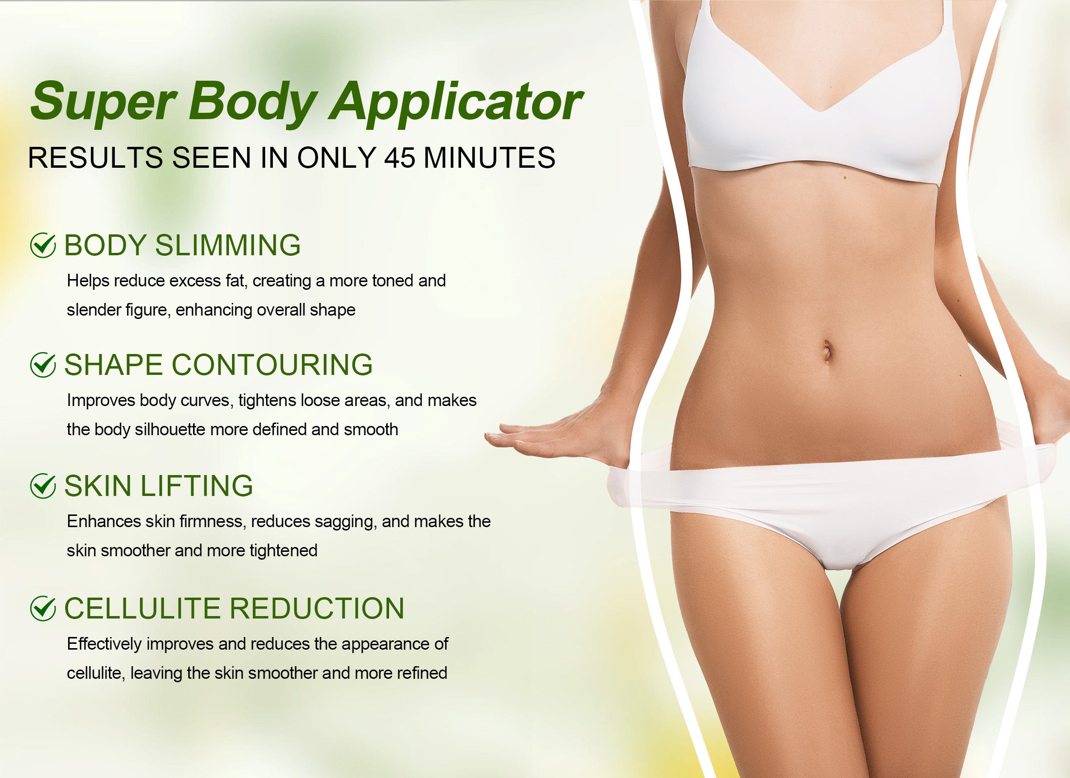 Superior Body Wrap Applicator For Weight Loss