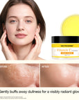 Vitamin C Turmeric Exfoliating Glow Facial Scrub For Skin Lightening