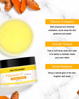 Vitamin C Turmeric Exfoliating Glow Facial Scrub For Skin Lightening