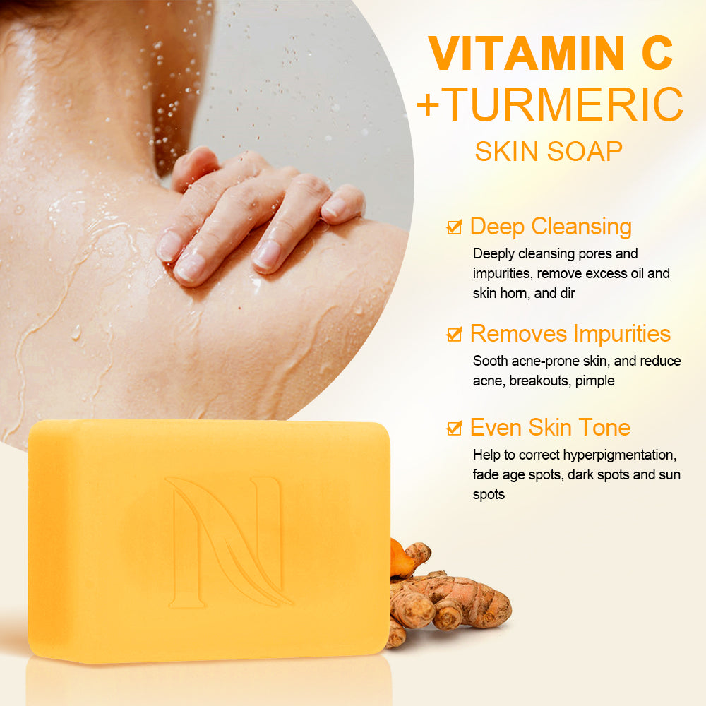 Best Vitamin C Turmeric Soap For Black Skin Even Skin Tone