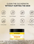 Vitamin C Turmeric Exfoliating Glow Facial Scrub For Skin Lightening