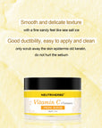Vitamin C Turmeric Exfoliating Glow Facial Scrub For Skin Lightening