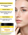 Vitamin C Turmeric Exfoliating Glow Facial Scrub For Skin Lightening