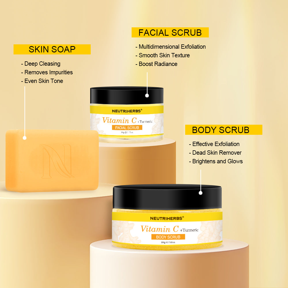 Vitamin C Turmeric Ultra Exfoliating Set