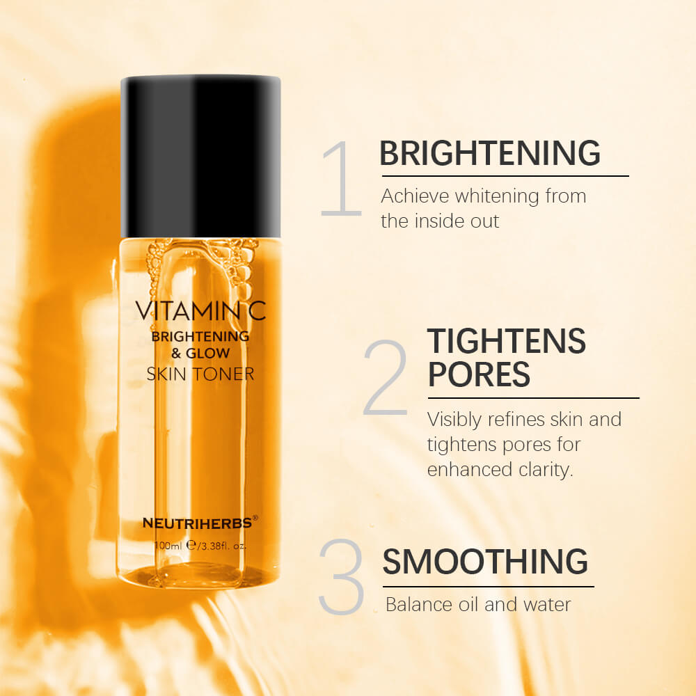 Vitamin C Skin Toner For Visibly Refining Skin And Tightening Pores