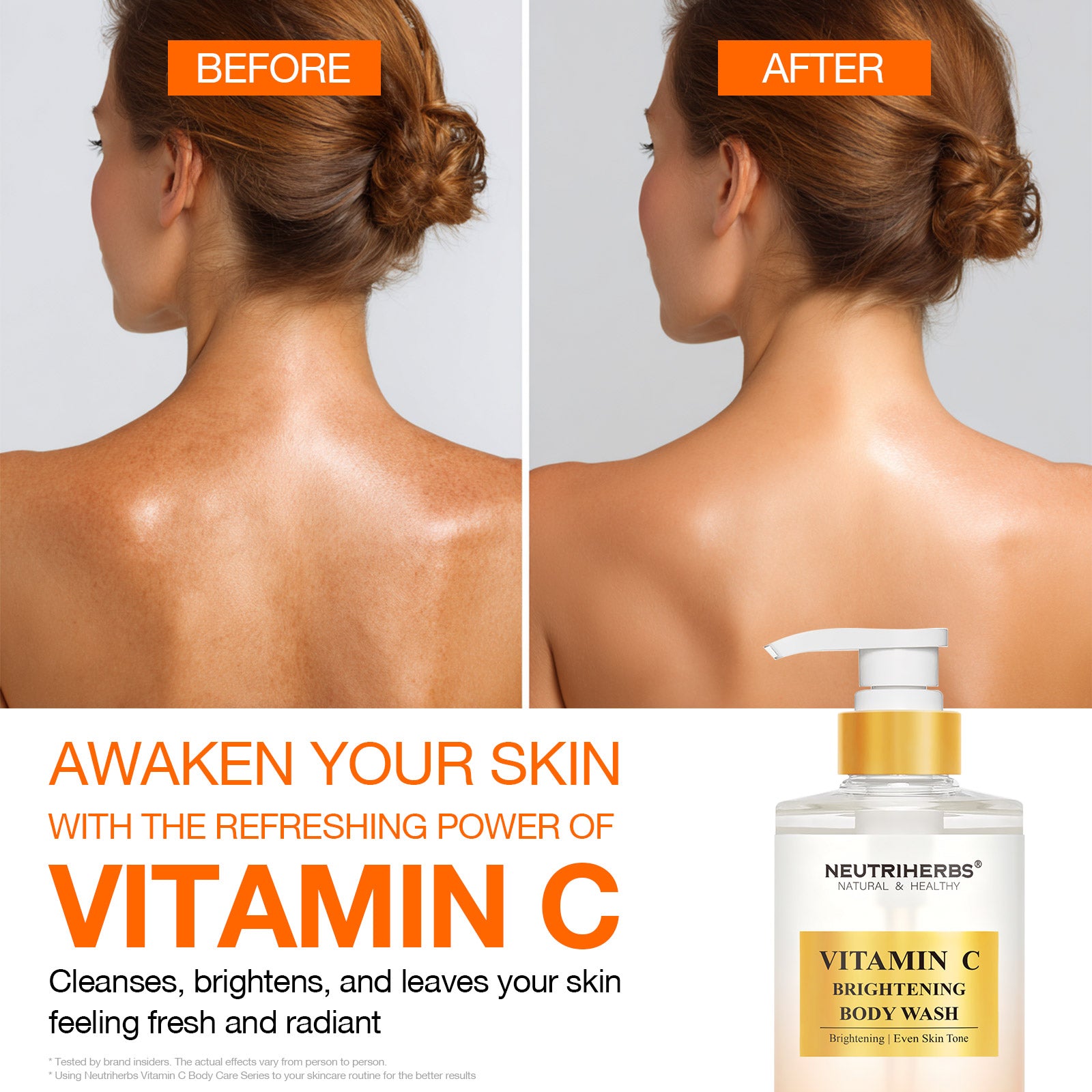 Neutriherbs VC Body Wash &amp; VC Body lotion set