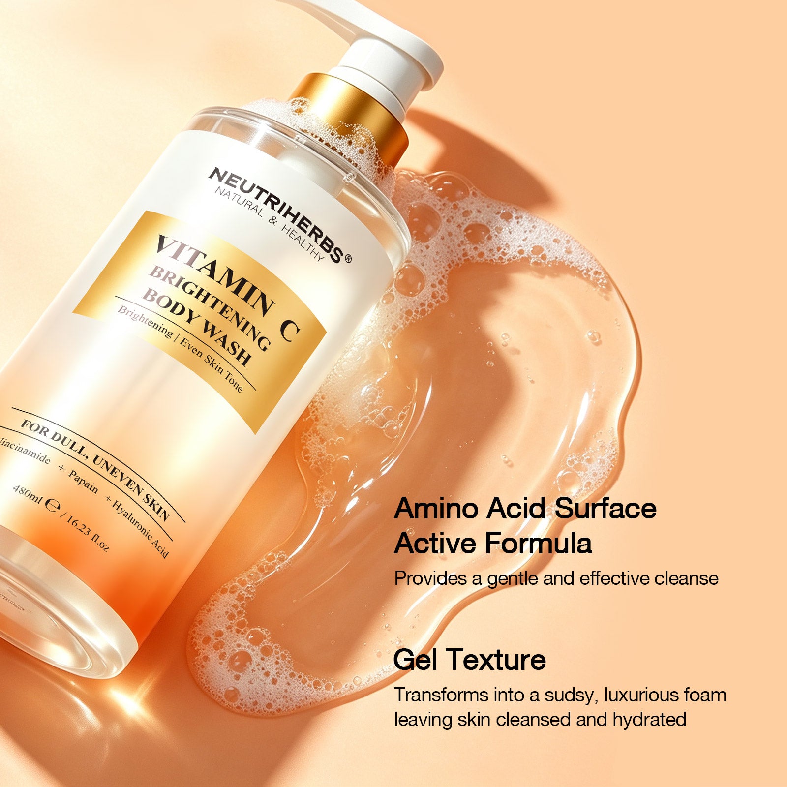 Neutriherbs VC Body Wash &amp; VC Body lotion set